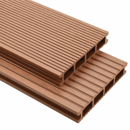 Pavimento da Deck 30 pcs Marrone WPC | homemem39