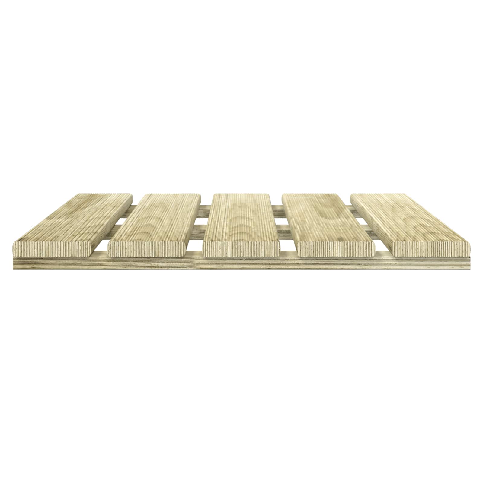 Piastrella per Decking 12 pcs Verde 50 x 50 cm | homemem39