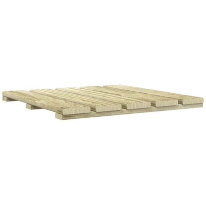 Piastrella per Decking 24 pcs Verde 50 x 50 cm | homemem39