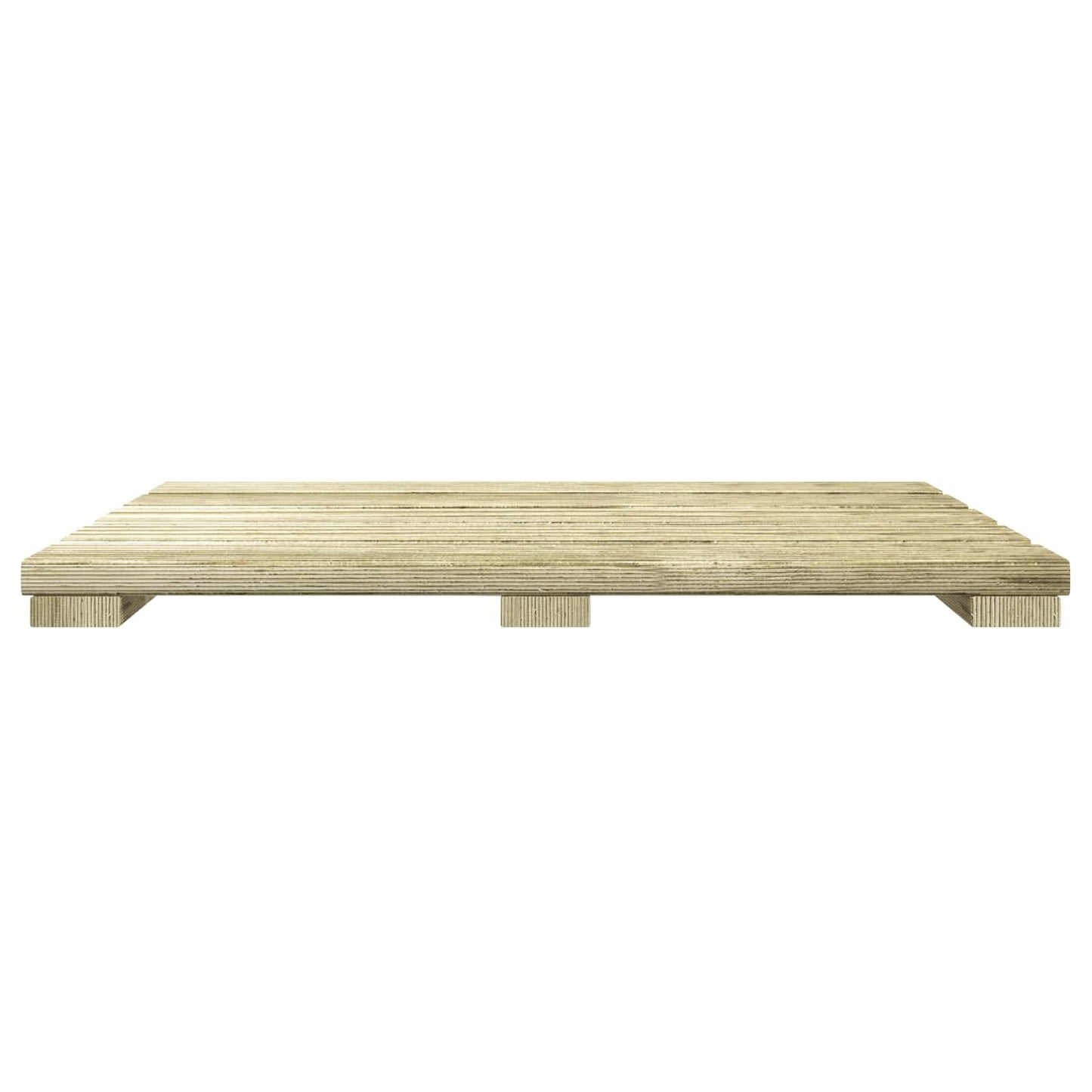 Piastrella per Decking 24 pcs Verde 50 x 50 cm | homemem39