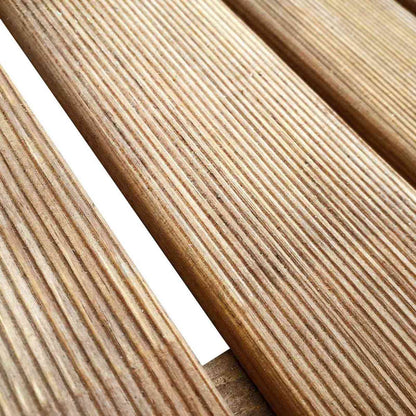 Piastrella per Decking 12 pz Marrone 50 x 50 cm | homemem39
