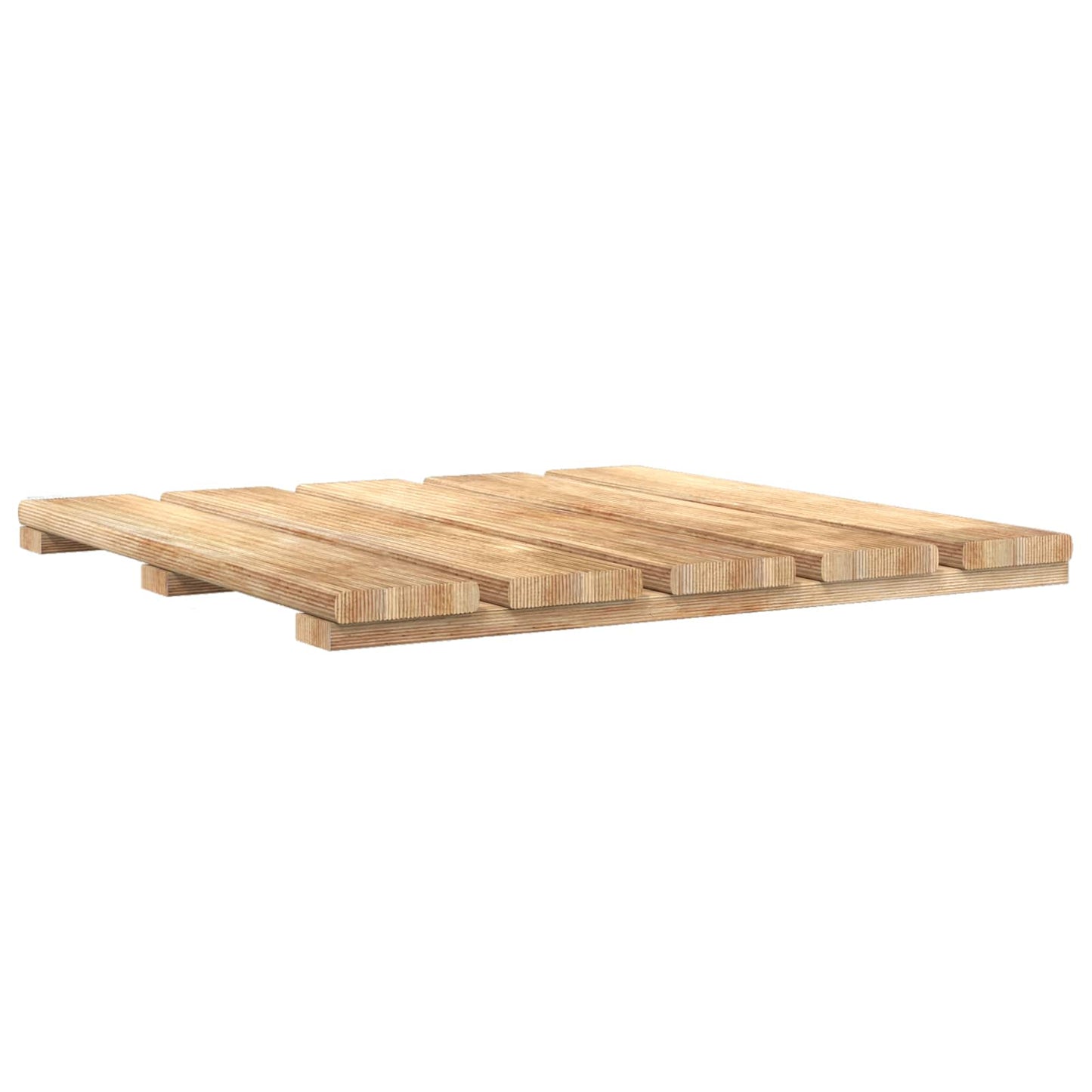 Piastrella per Decking 24 pz Marrone 50 x 50 cm | homemem39