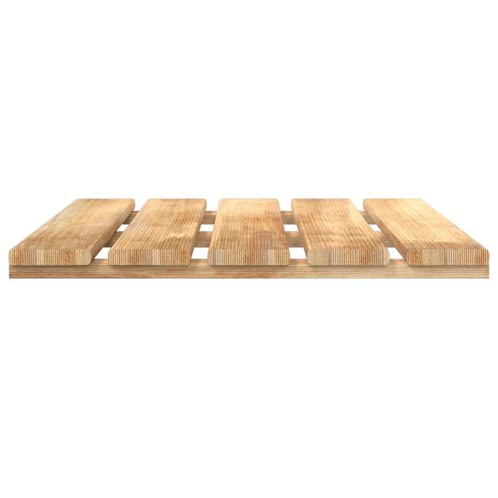 Piastrella per Decking 30 pz Marrone 50 x 50 cm | homemem39