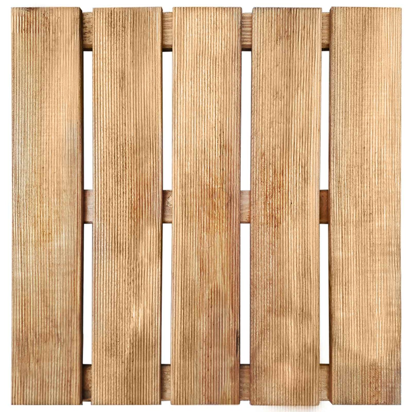 Piastrella per Decking 30 pz Marrone 50 x 50 cm | homemem39