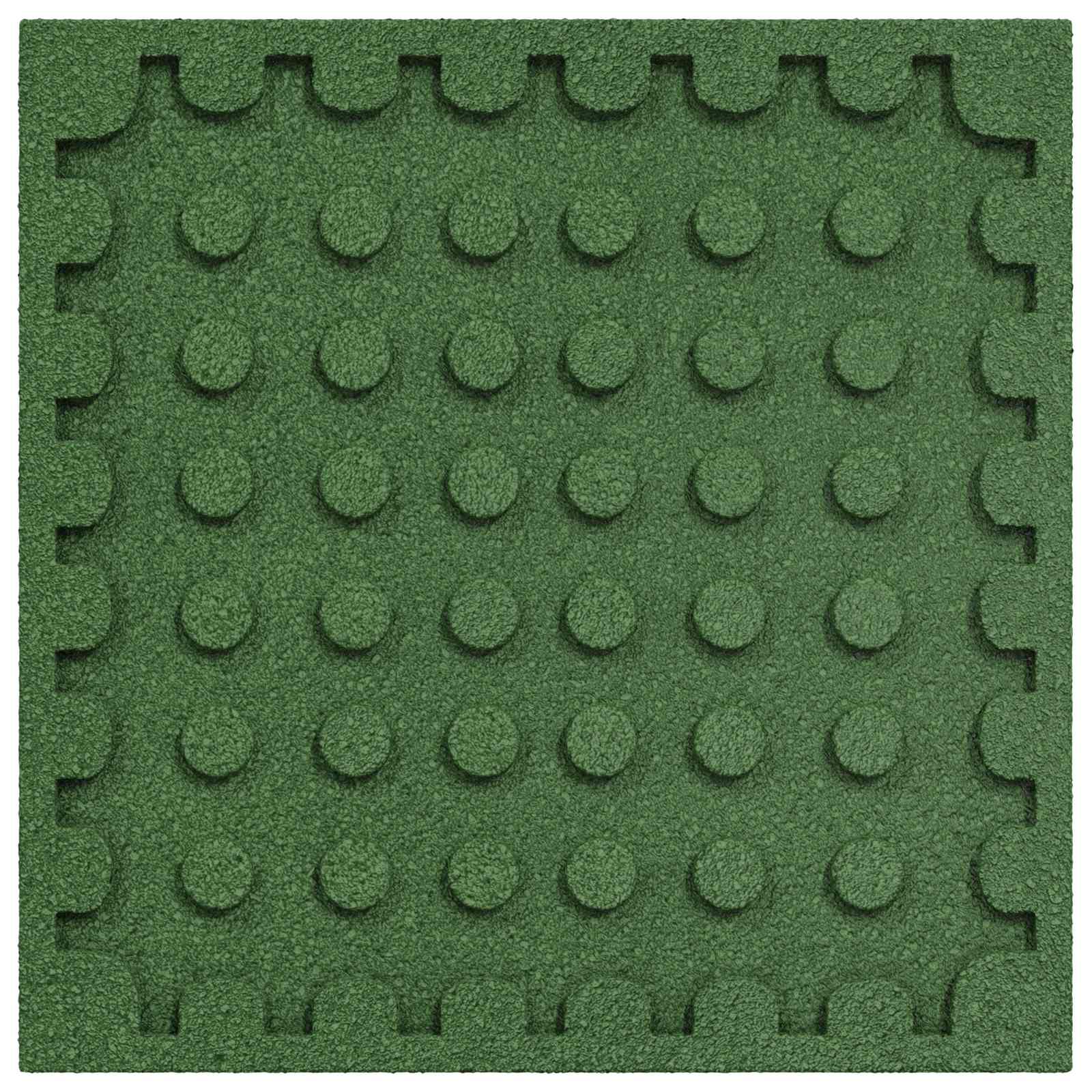 Piastrelle per Protezione dalle Cadute 12 pcs Verde 50 x 50 cm | homemem39