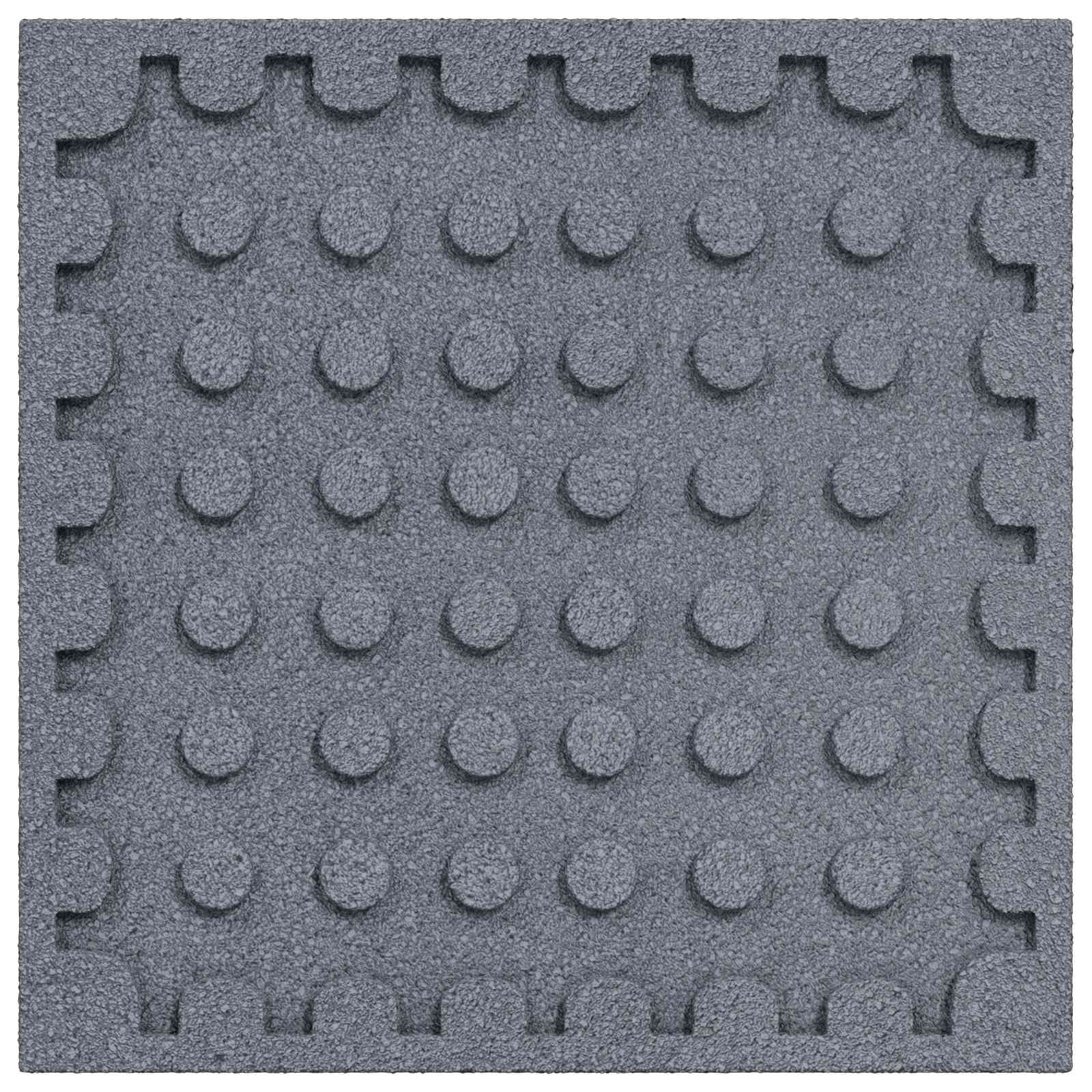 Piastrelle per Protezione dalle Cadute 18 pcs Grigio 50 x 50 cm | homemem39