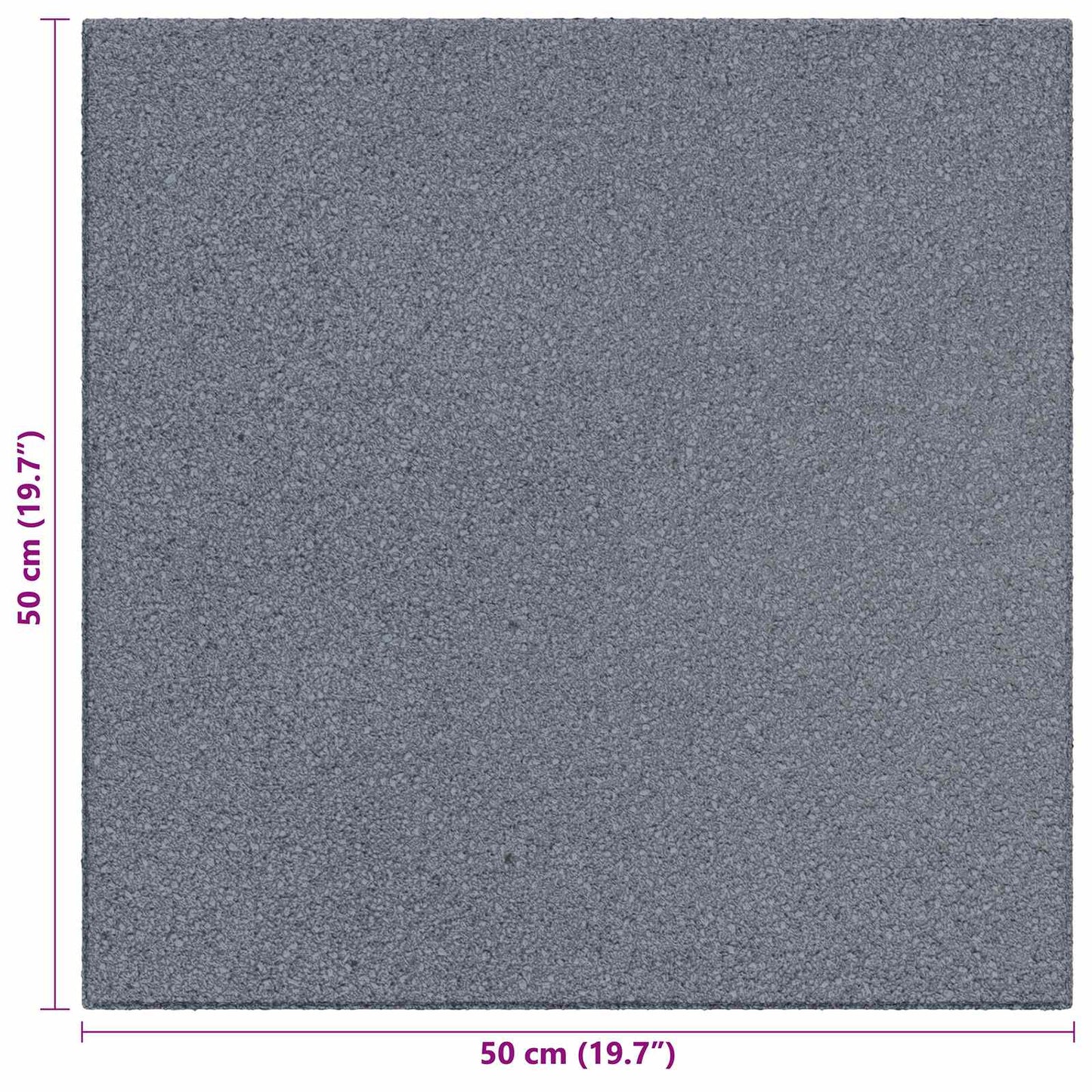 Piastrelle per Protezione dalle Cadute 18 pcs Grigio 50 x 50 cm | homemem39