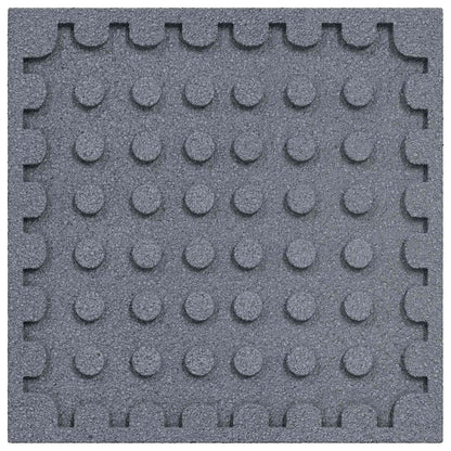 Piastrelle per Protezione dalle Cadute 24 pcs Grigio 50 x 50 cm