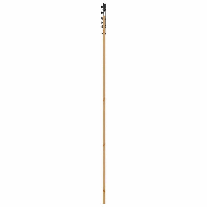 Porta scorrevole Naturale e Nero 83 x 232 cm | homemem39
