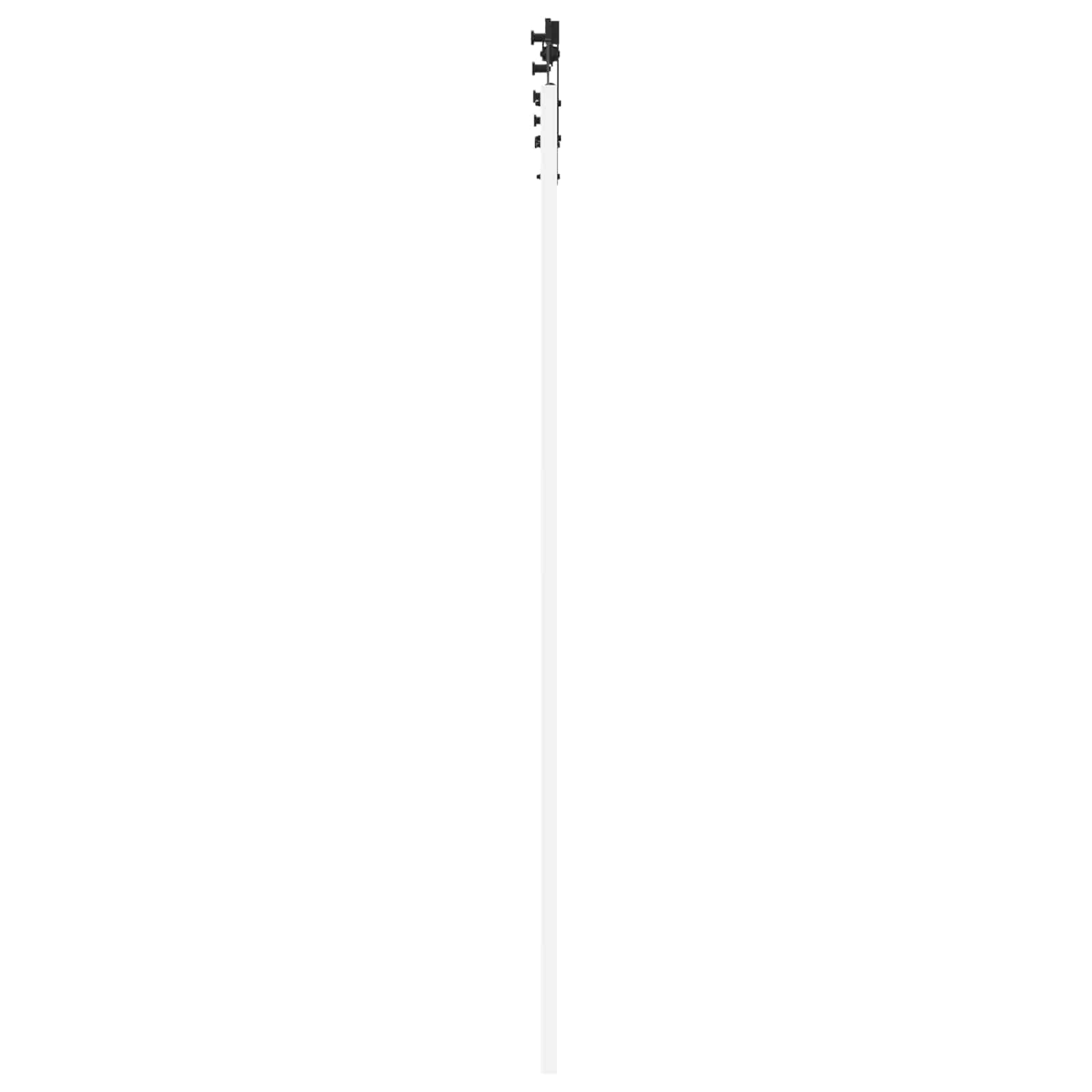 Porta scorrevole Bianco e Nero 83 x 232 cm | homemem39