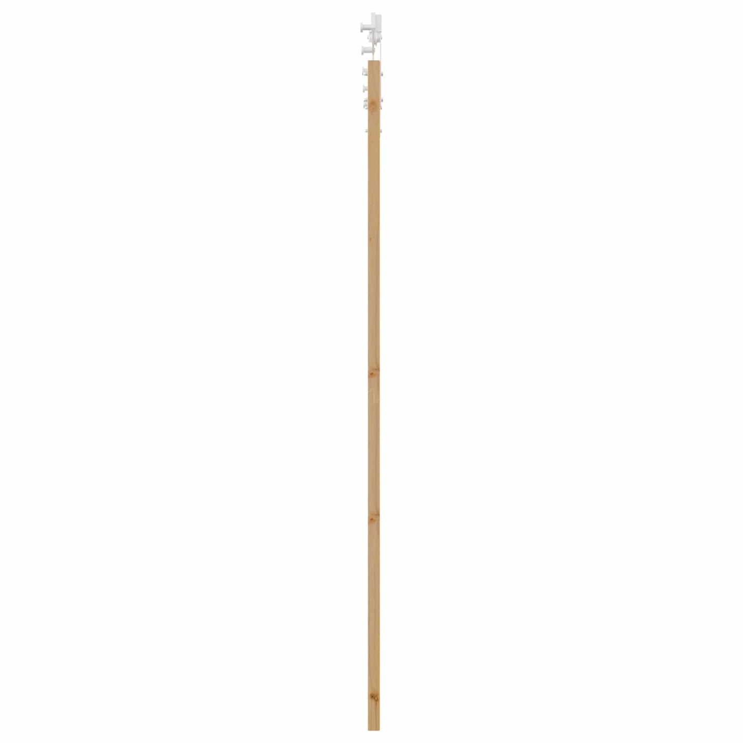 Porta scorrevole Naturale e Bianco 86 x 211 cm | homemem39