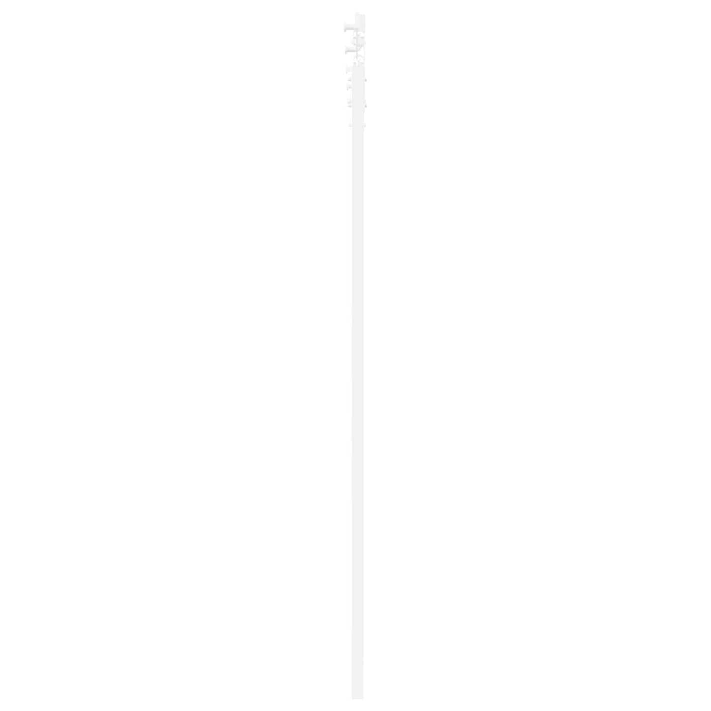 Porta scorrevole Bianco 83 x 202 cm Legno Massello di Pino | homemem39