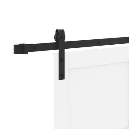 Porta scorrevole Bianco 83 x 232 cm Legno Massello di Pino | homemem39