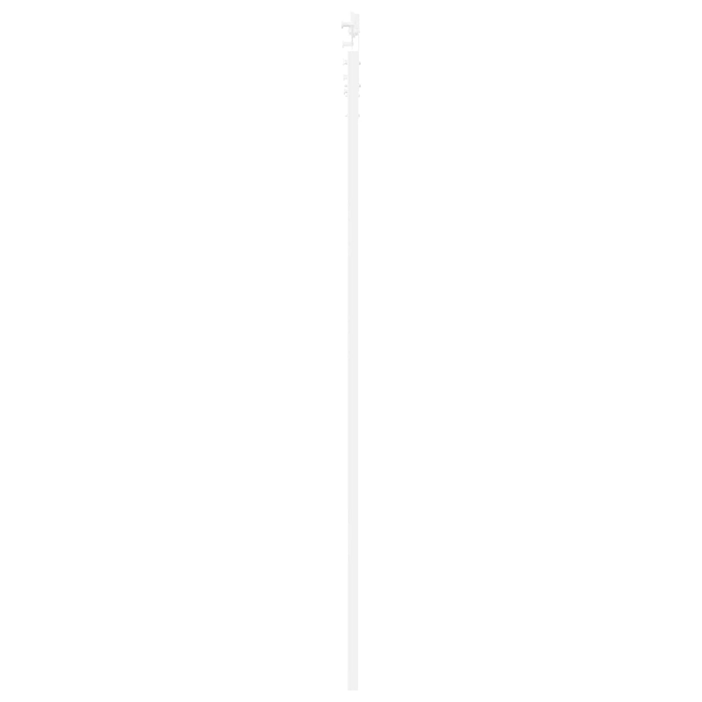 Porta scorrevole Bianco 83 x 232 cm Legno Massello di Pino | homemem39