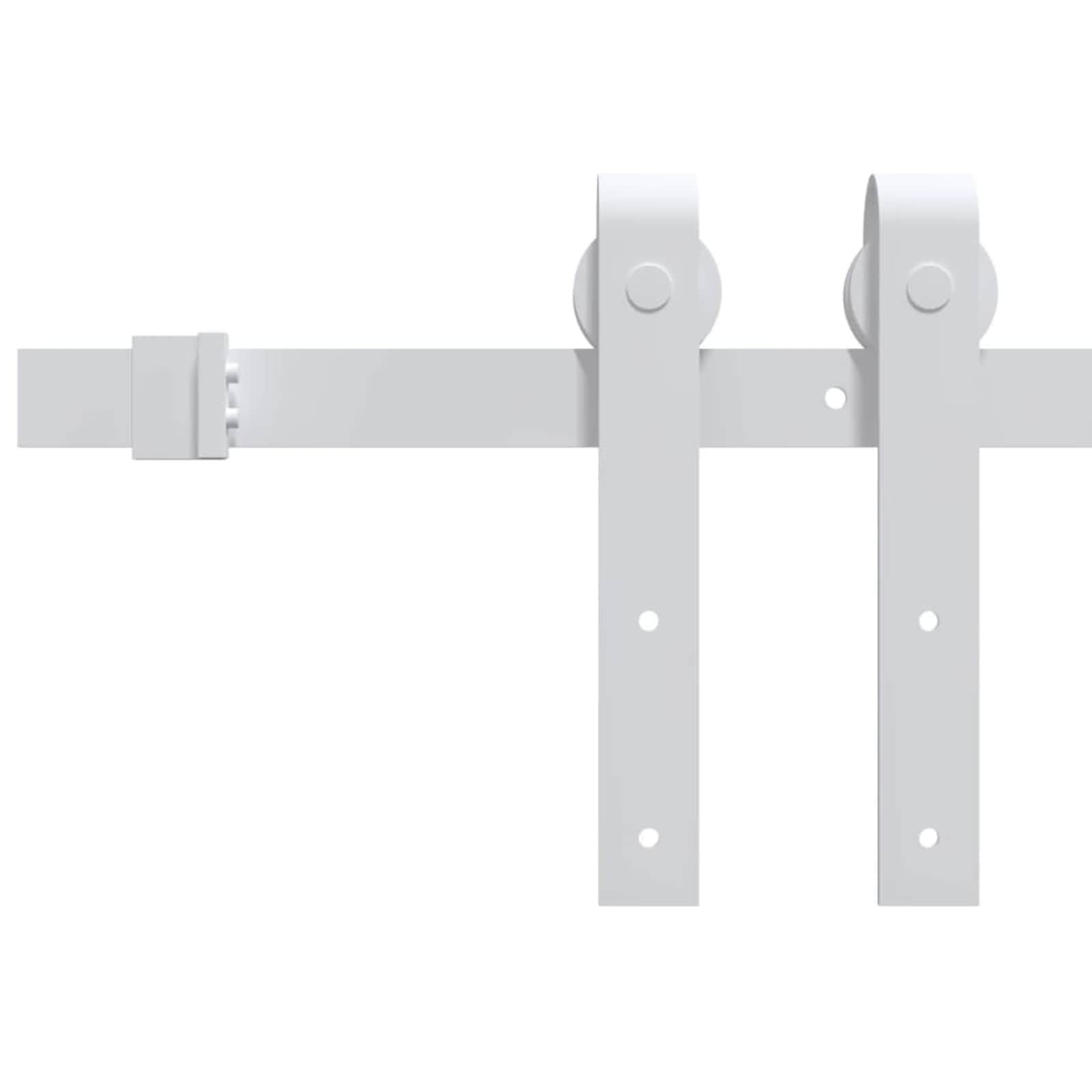 Porta scorrevole Naturale e Bianco 86 x 198,5 cm | homemem39