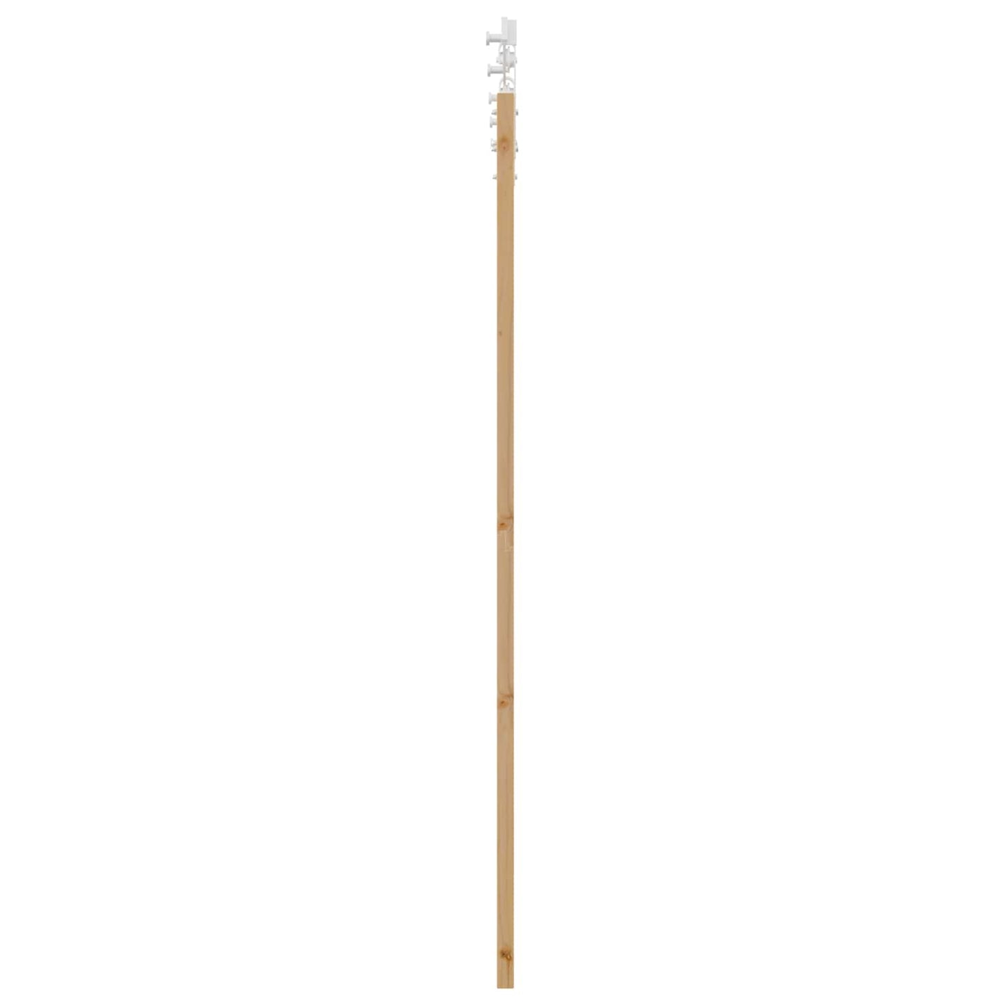 Porta scorrevole Naturale e Bianco 86 x 198,5 cm | homemem39