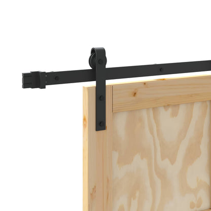 Porta scorrevole Naturale 83 x 232 cm Legno Massello di Pino | homemem39