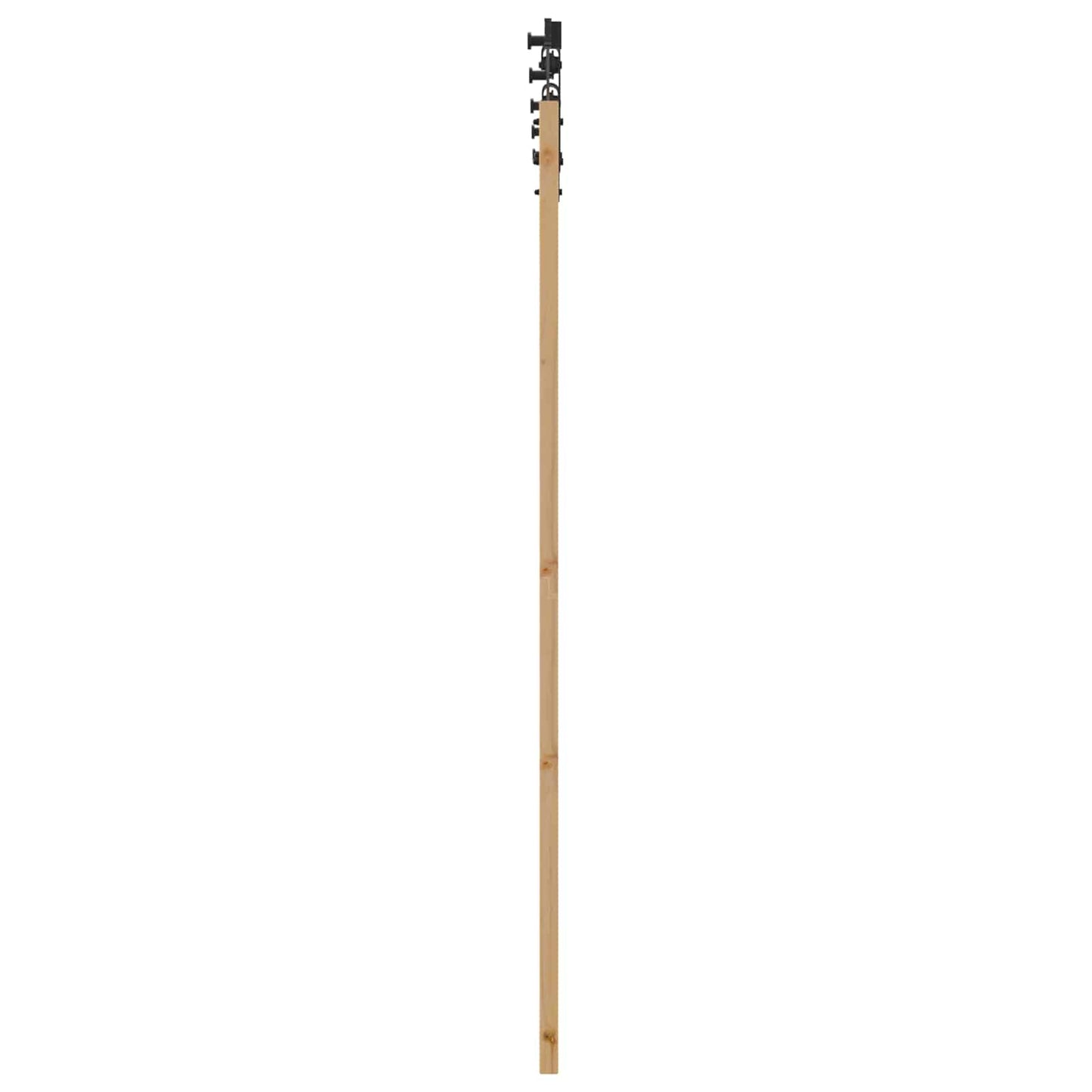 Porta scorrevole Naturale 86 x 198,5 cm Legno Massello di Pino | homemem39