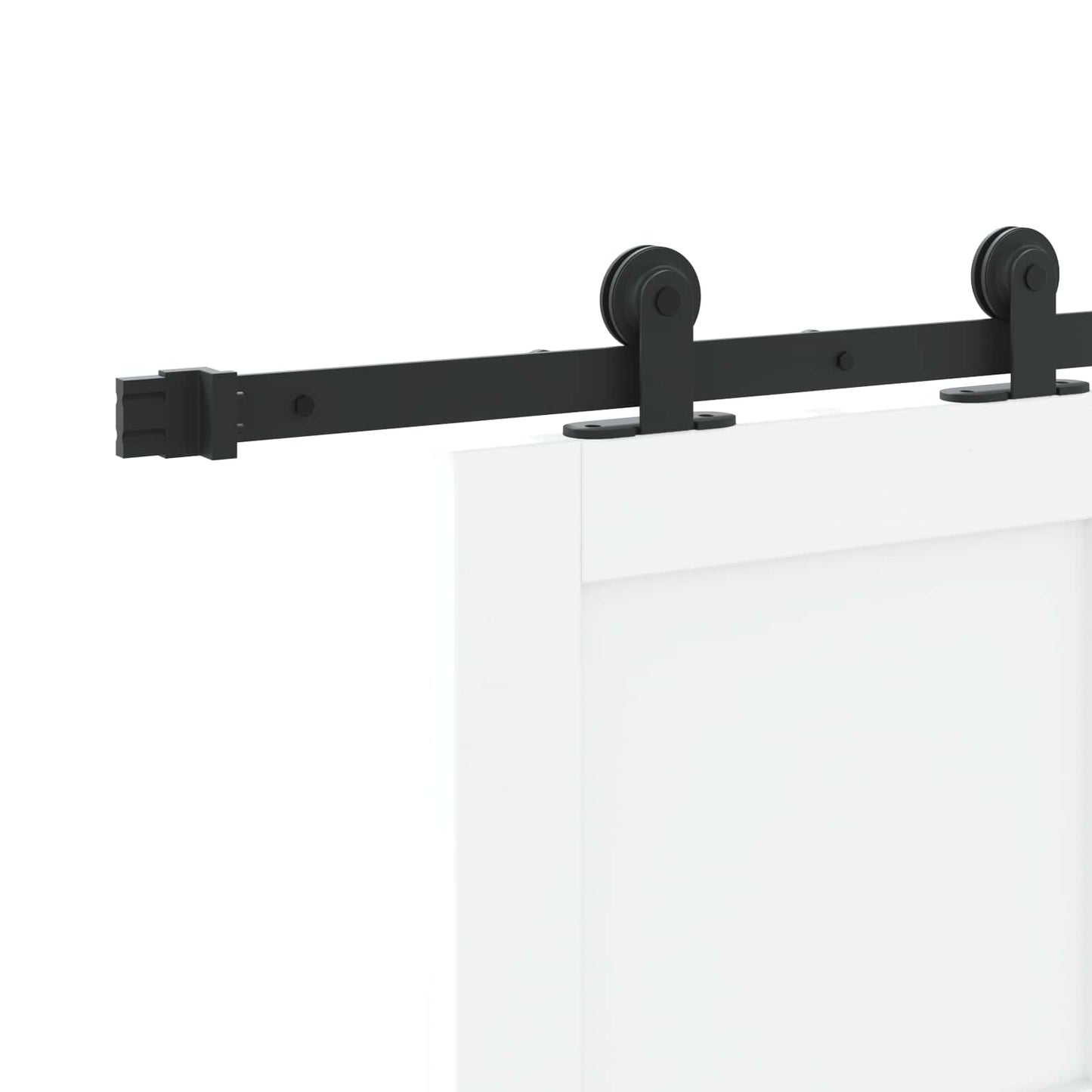 Porta scorrevole Bianco e Nero 83 x 202 cm | homemem39