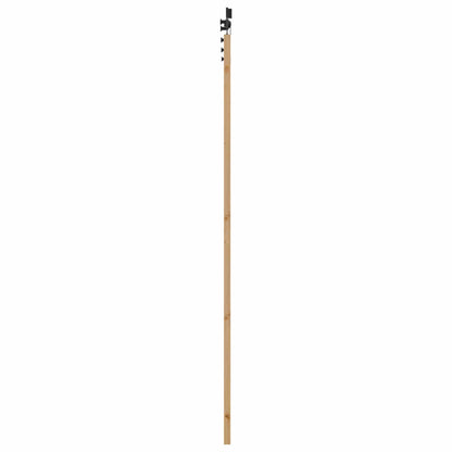 Porta scorrevole Naturale e Nero 83 x 232 cm | homemem39