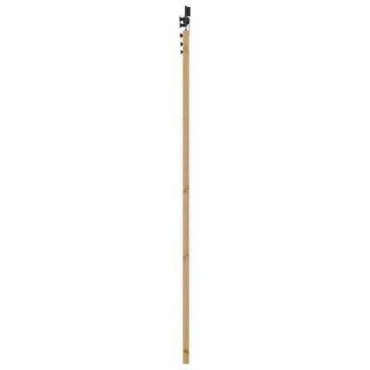 Porta scorrevole Naturale e Nero 86 x 198,5 cm | homemem39