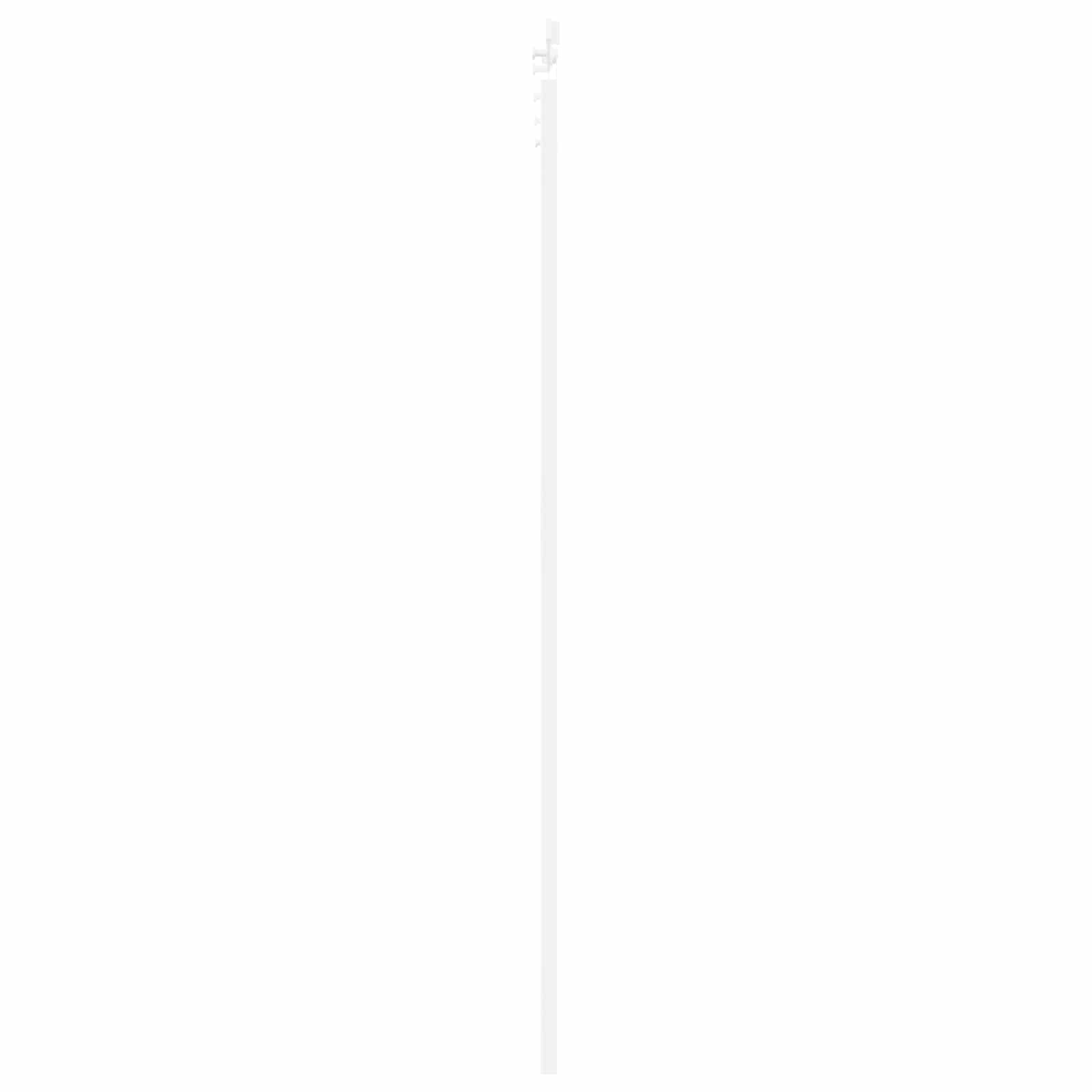 Porta scorrevole Bianco 83 x 232 cm Legno Massello di Pino | homemem39
