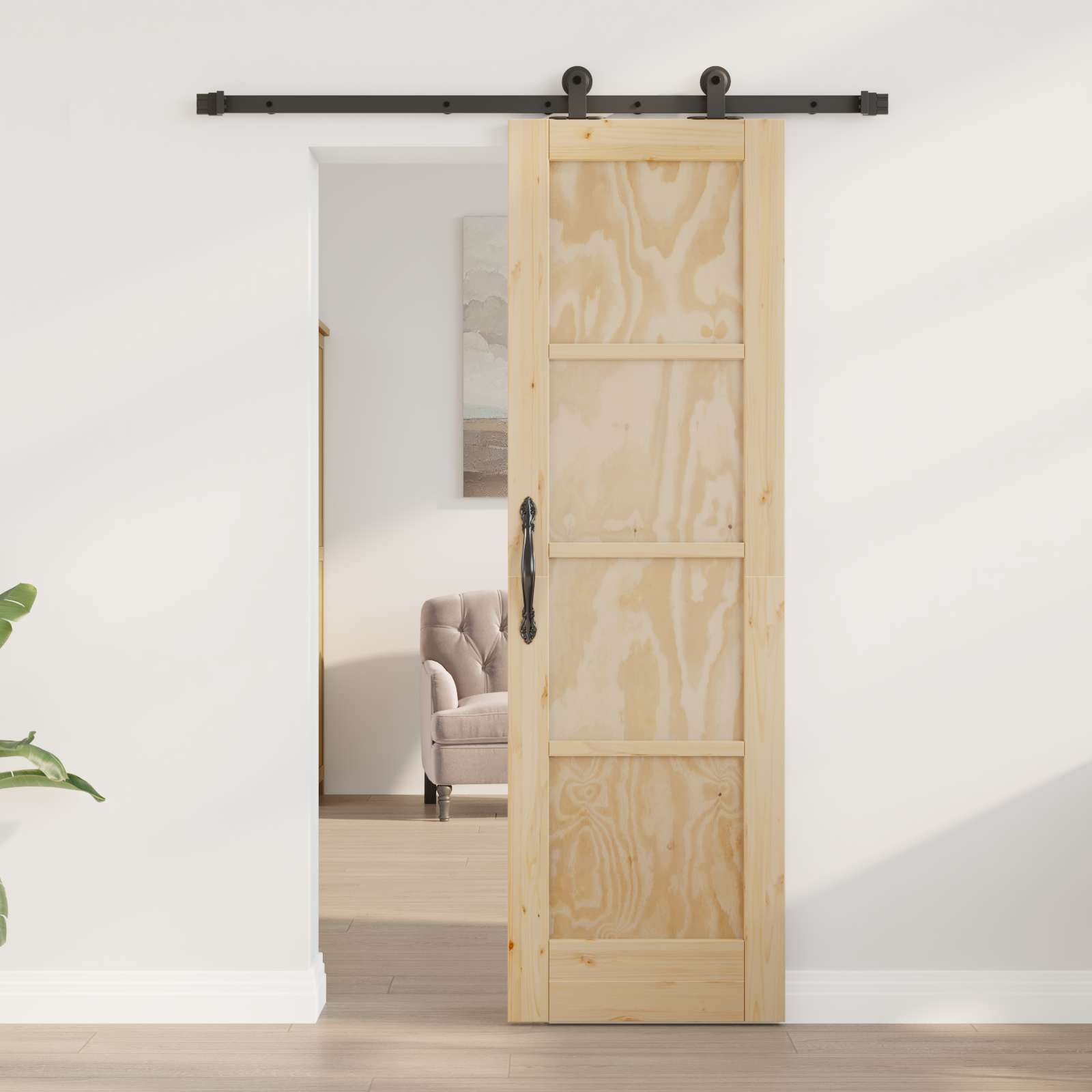 Porta scorrevole ORKDAL Naturale 61 x 198,5 cm | homemem39