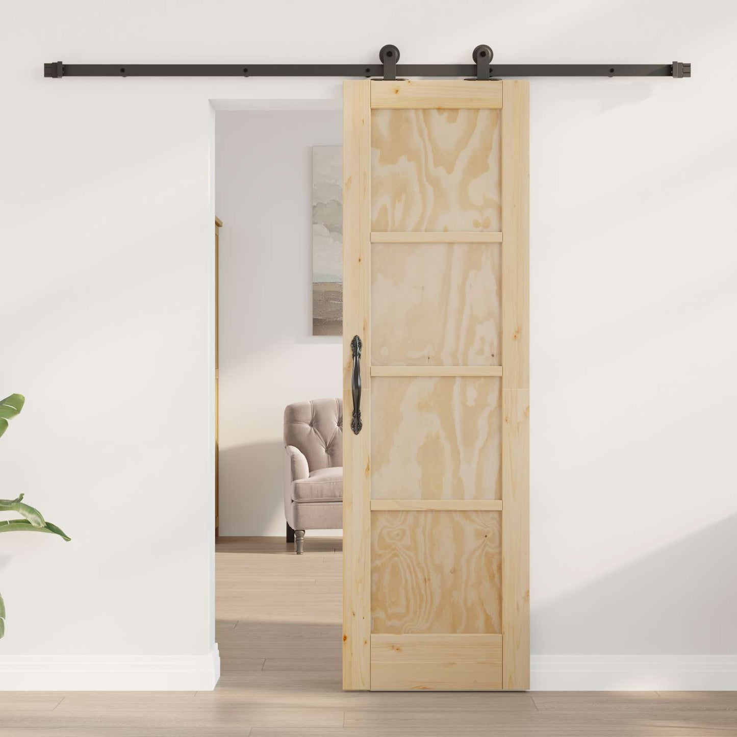 Porta scorrevole ORKDAL Naturale 61 x 198,5 cm | homemem39