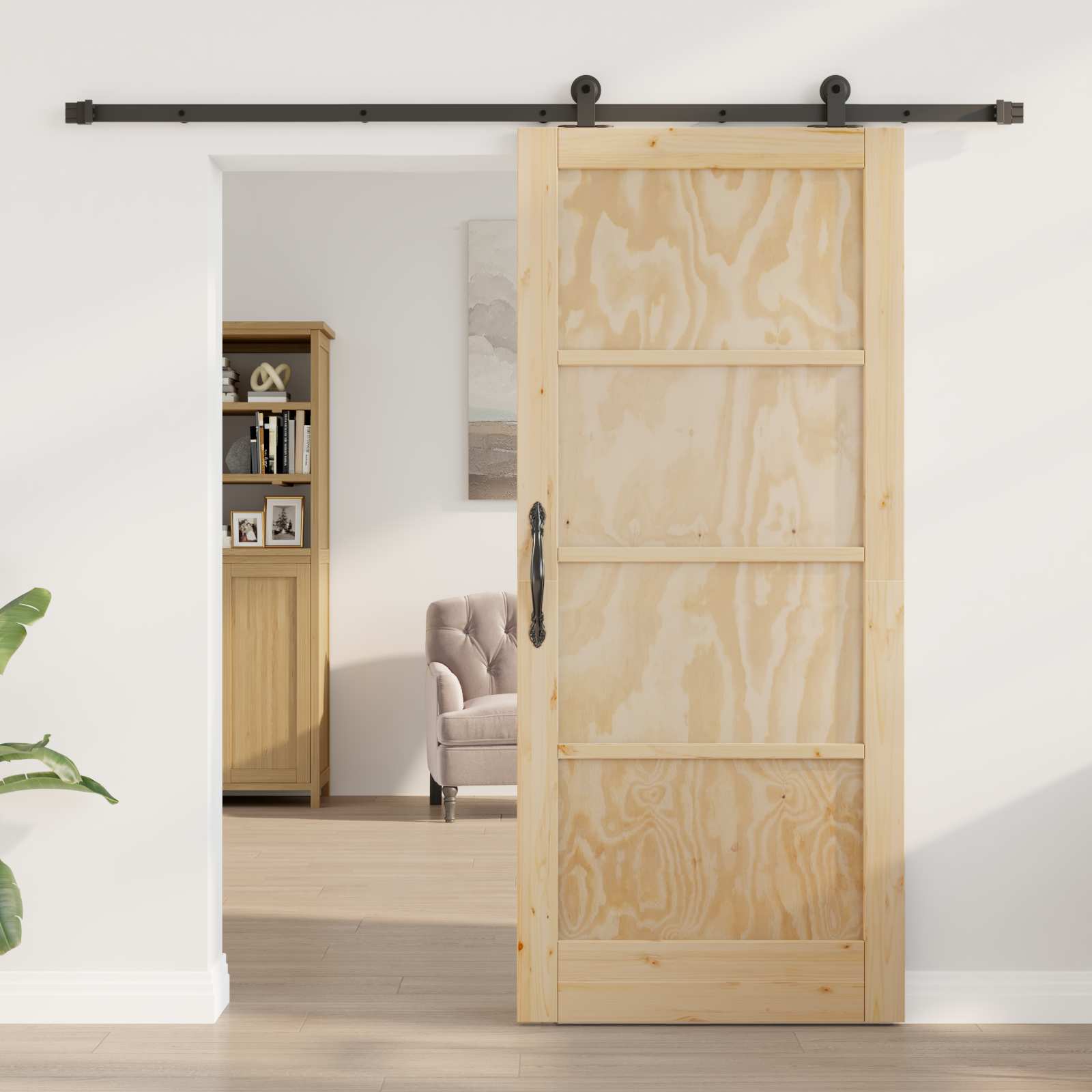 Porta scorrevole ORKDAL Naturale 86 x 198,5 cm | homemem39