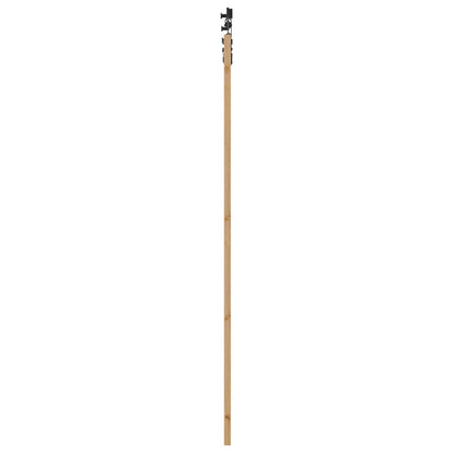 Porta scorrevole Naturale e Nero 83 x 232 cm | homemem39