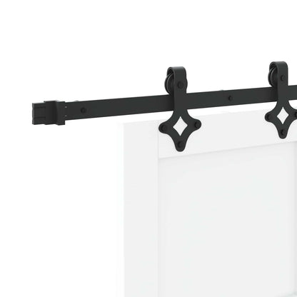 Porta scorrevole Bianco e Nero 83 x 232 cm | homemem39