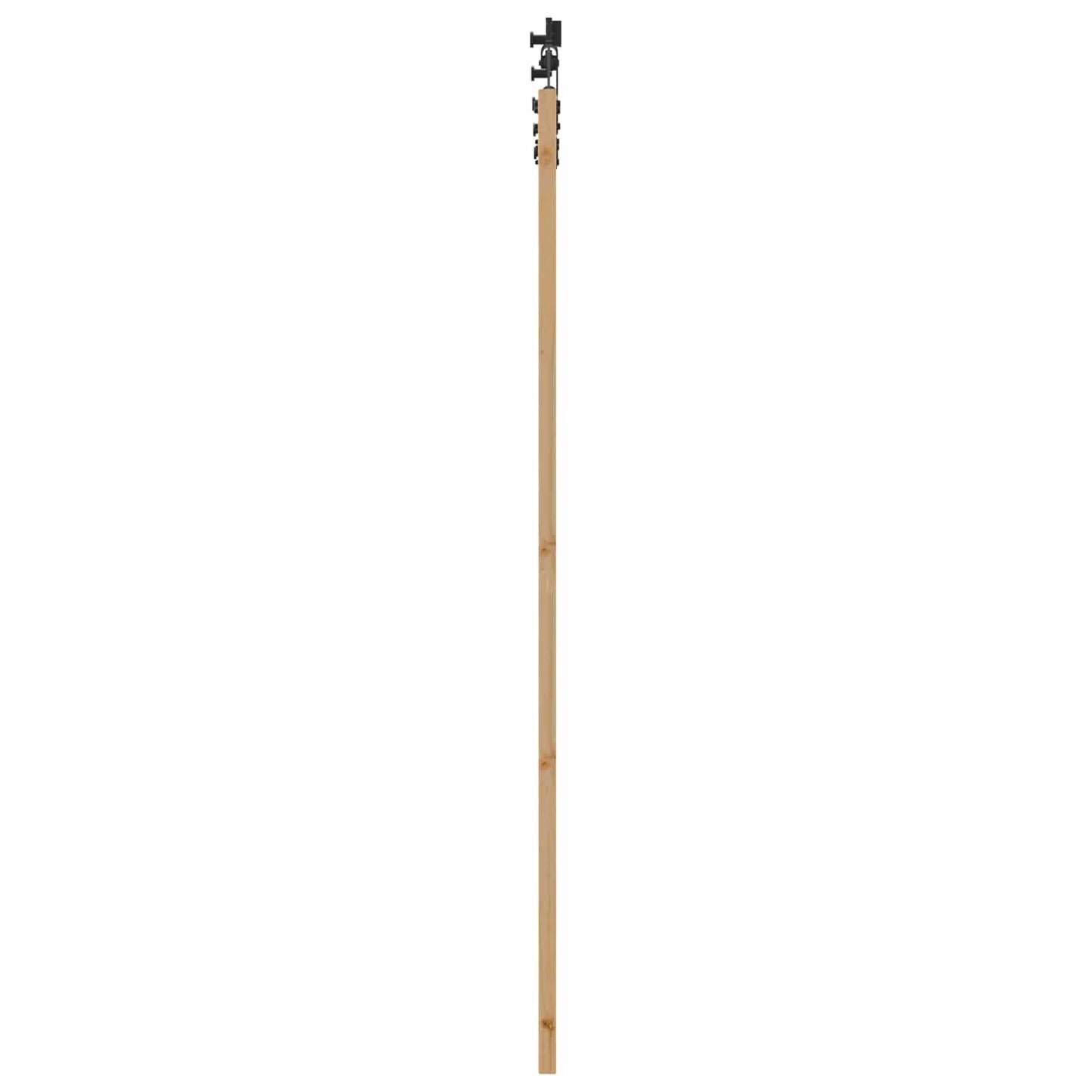 Porta scorrevole Naturale e Nero 86 x 211 cm | homemem39