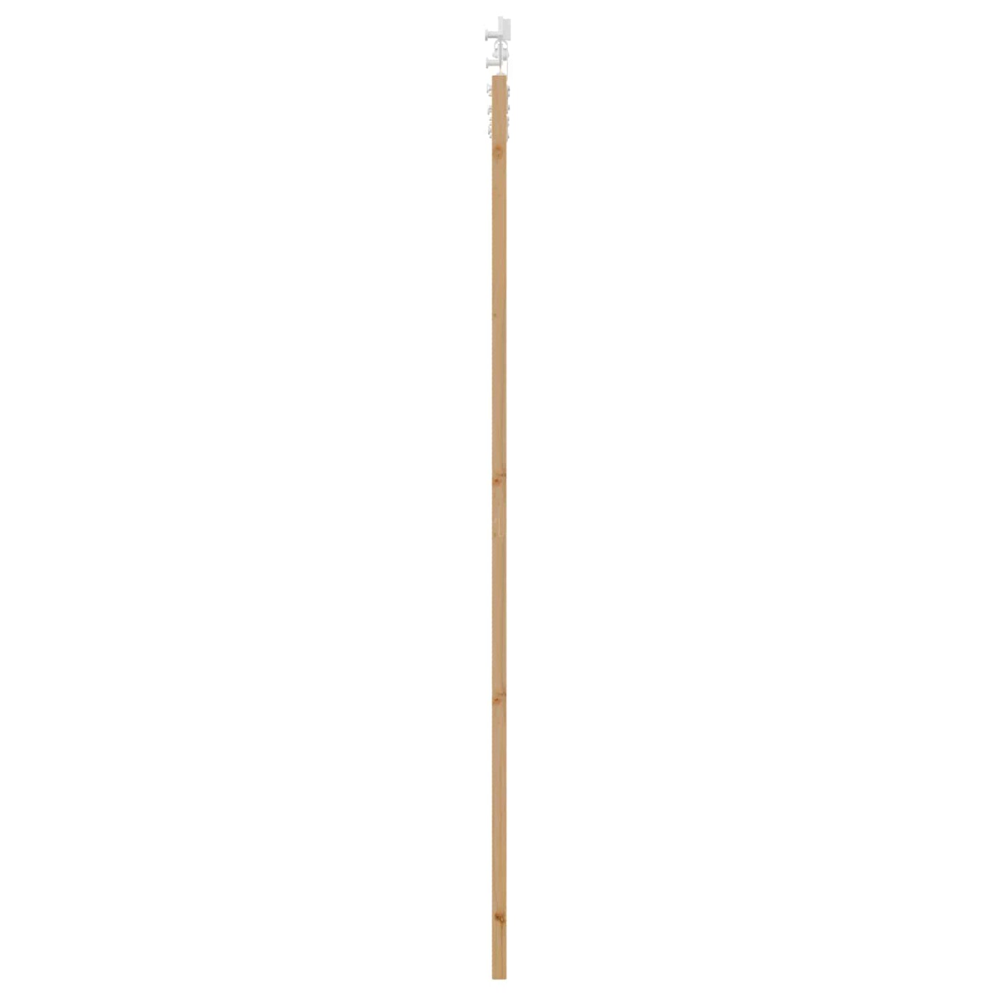 Porta scorrevole Naturale e Bianco 83 x 232 cm | homemem39
