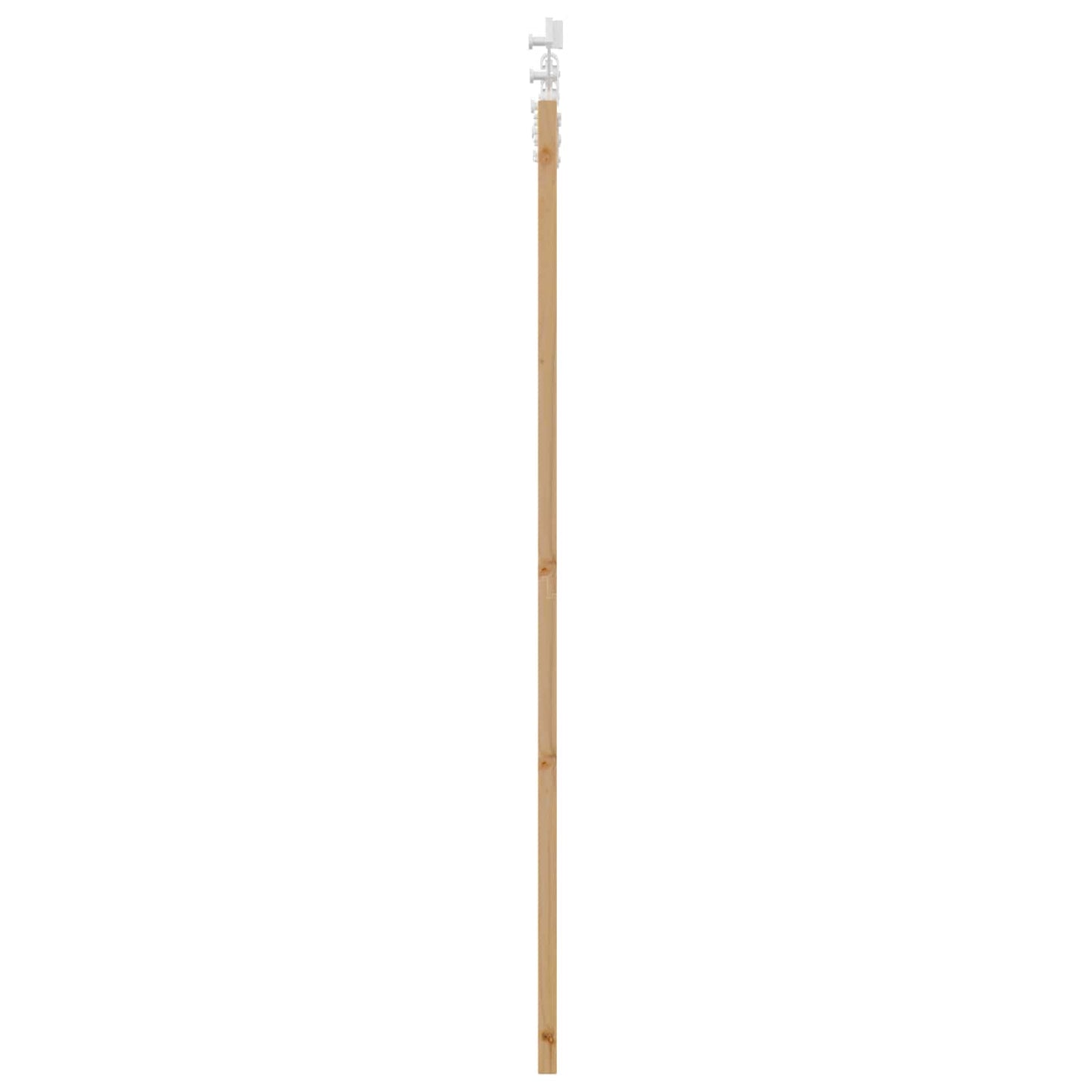 Porta scorrevole Naturale e Bianco 61 x 198,5 cm | homemem39
