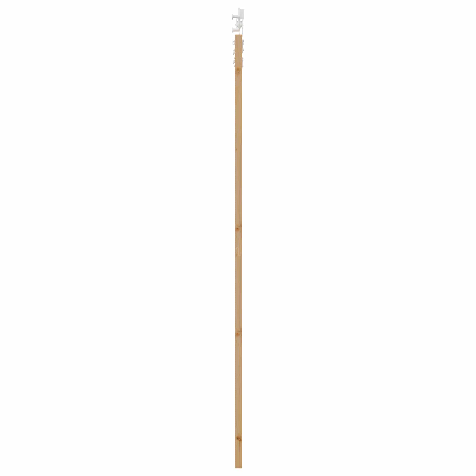 Porta scorrevole Naturale e Bianco 83 x 232 cm | homemem39