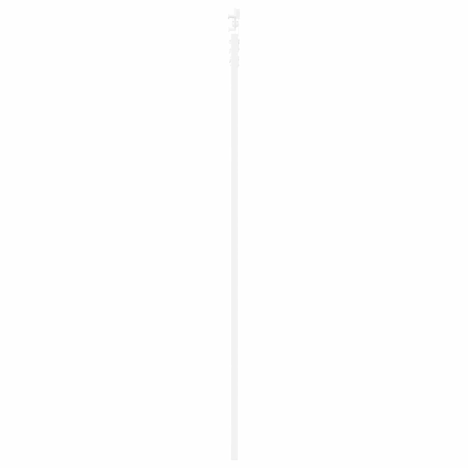 Porta scorrevole Bianco 83 x 232 cm Legno Massello di Pino | homemem39