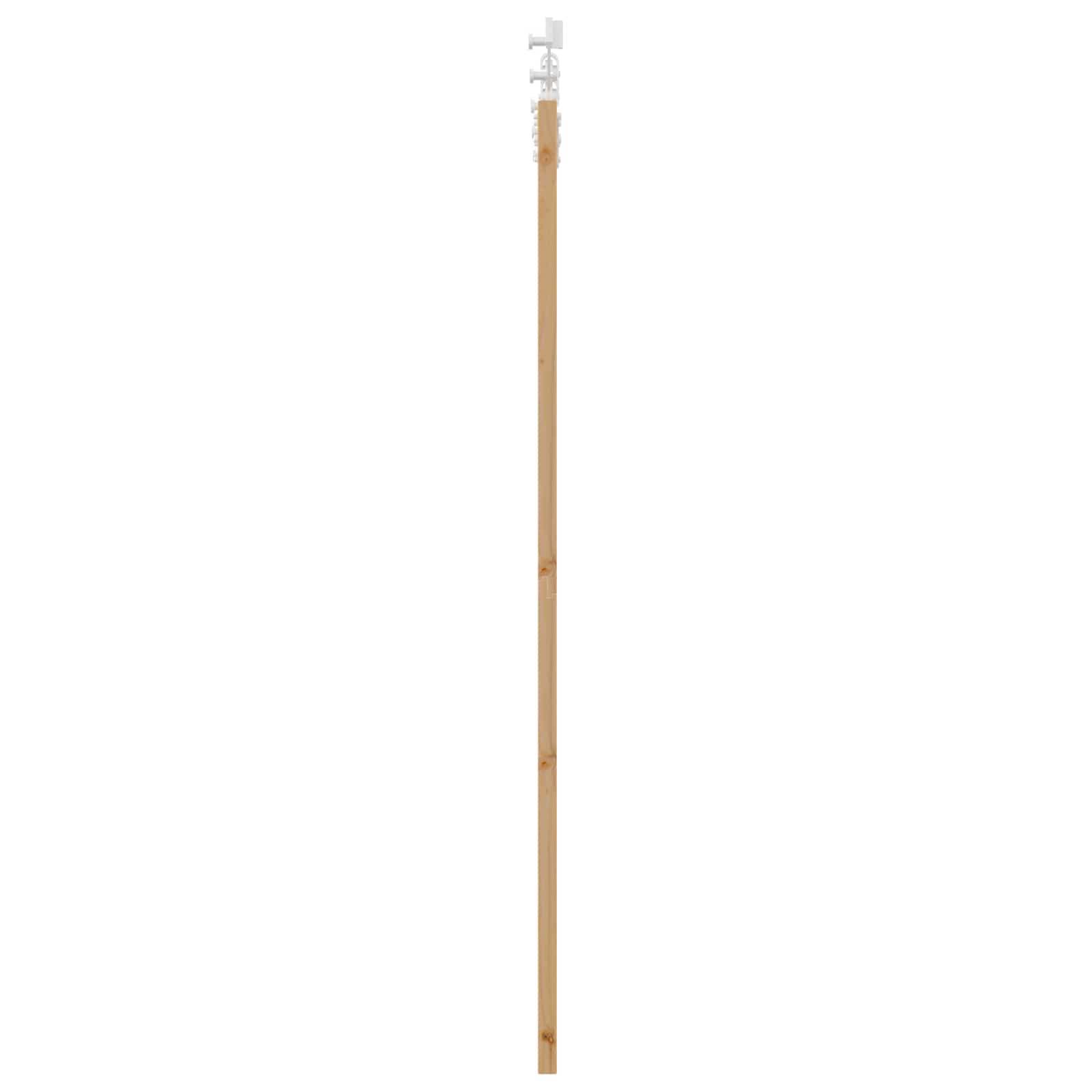 Porta scorrevole Naturale e Bianco 86 x 198,5 cm | homemem39