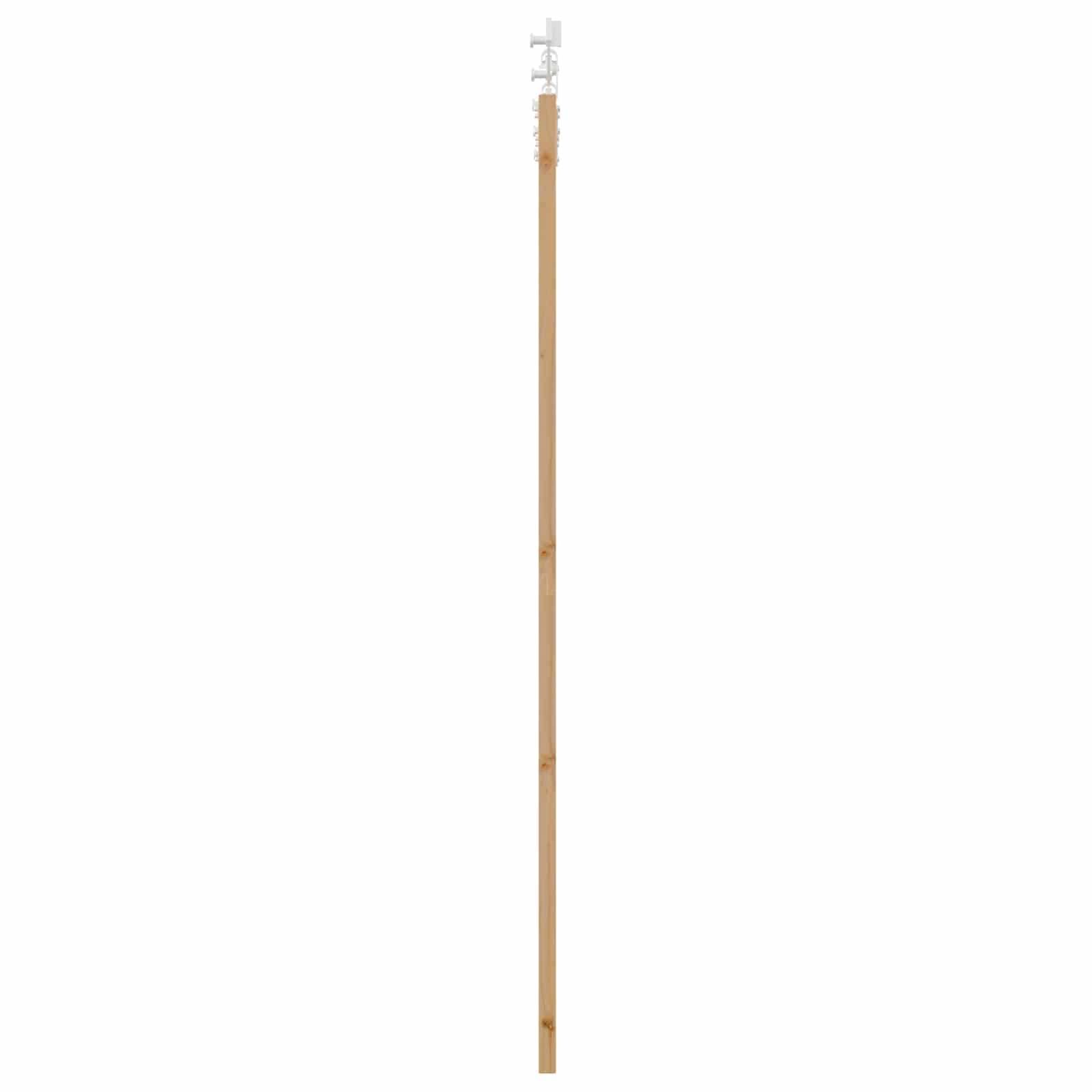 Porta scorrevole Naturale e Bianco 86 x 211 cm | homemem39