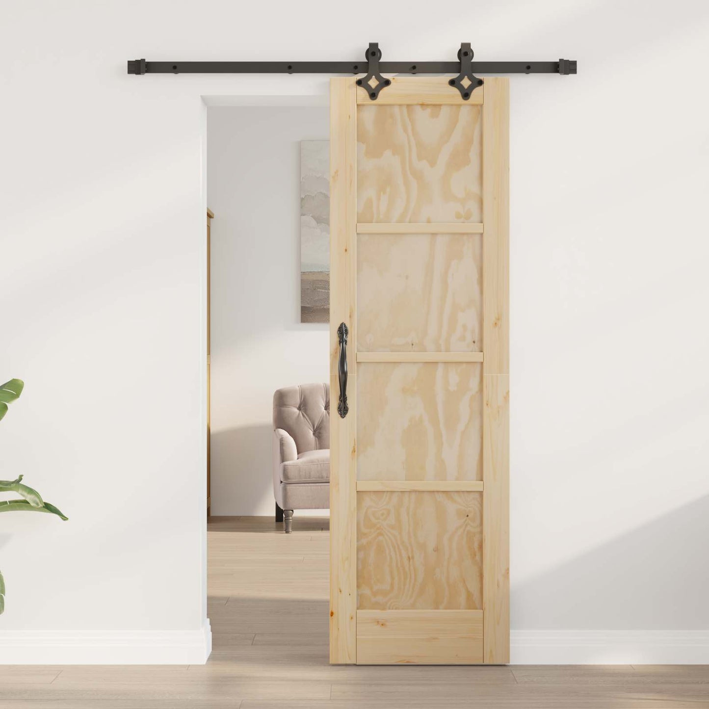 Porta scorrevole ORKDAL Naturale 61 x 198,5 cm | homemem39