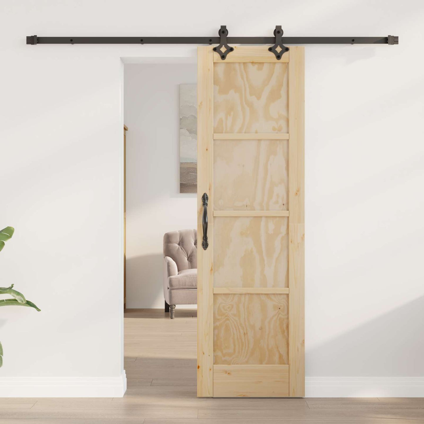 Porta scorrevole ORKDAL Naturale 61 x 198,5 cm | homemem39