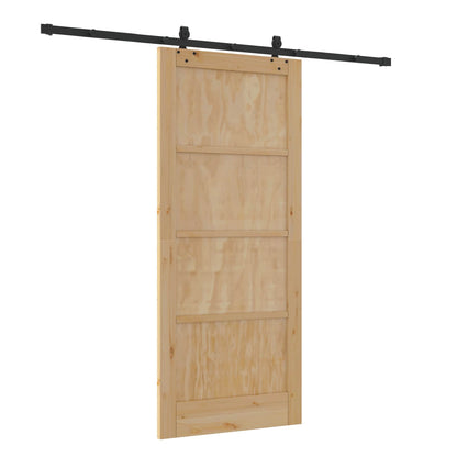Porta scorrevole ORKDAL Naturale 86 x 198,5 cm | homemem39