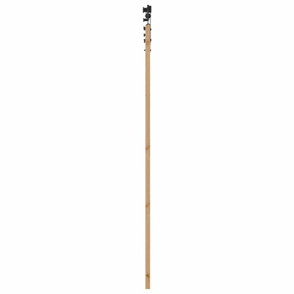Porta scorrevole ORKDAL Naturale e Nero 73,5 x 211 cm | homemem39