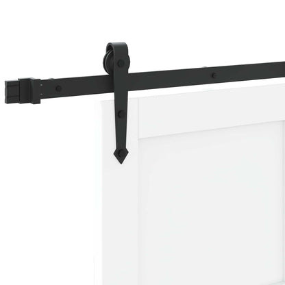 Porta scorrevole ORKDAL Bianco e Nero 83 x 232 cm | homemem39