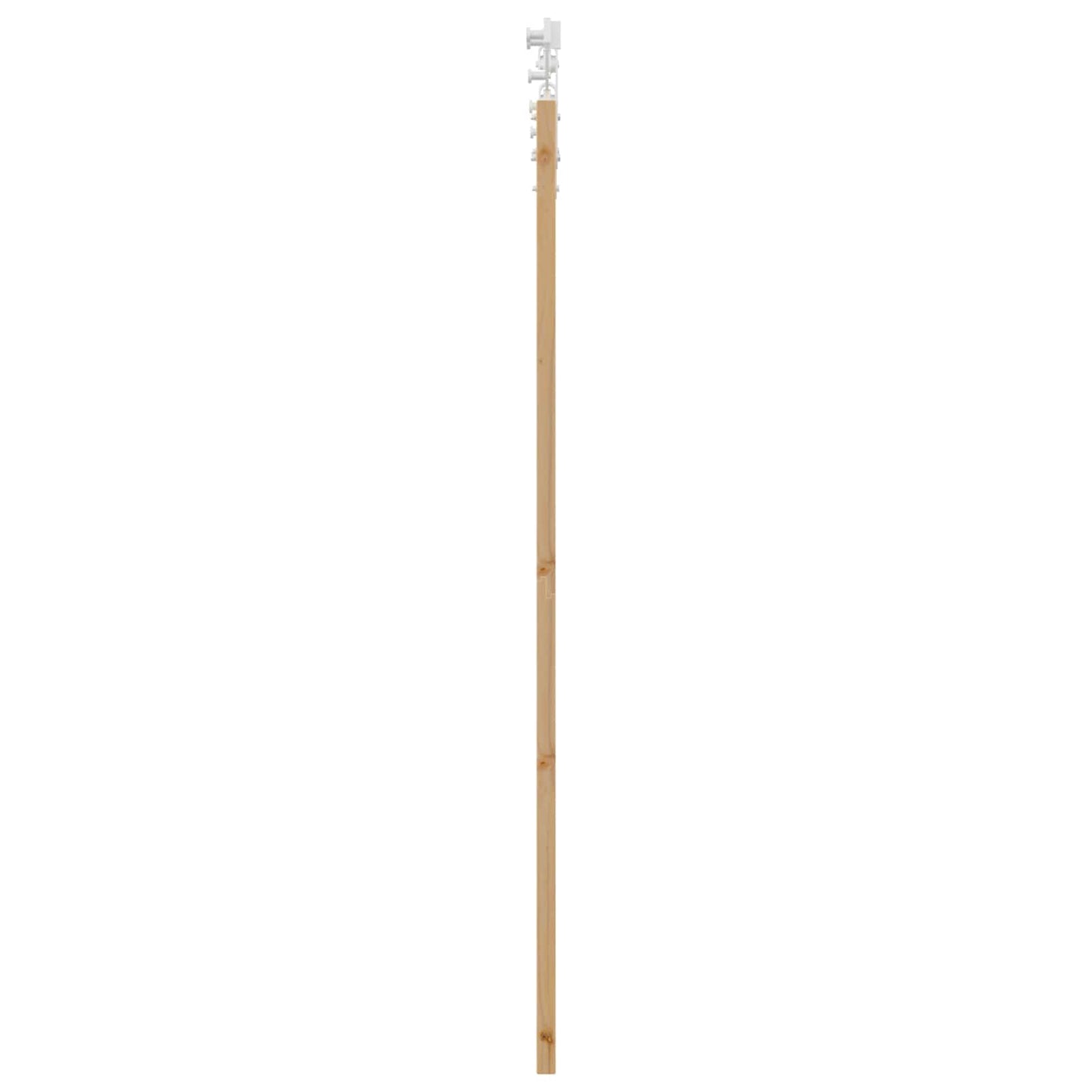Porta scorrevole ORKDAL Naturale e Bianco 61 x 198,5 cm | homemem39