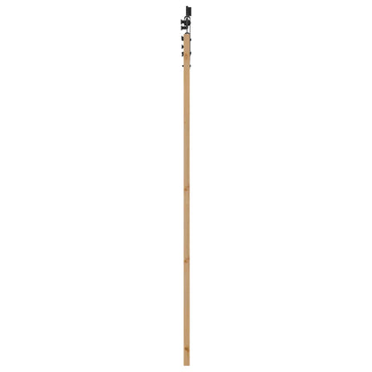 Porta scorrevole ORKDAL Naturale e Nero 73,5 x 211 cm | homemem39