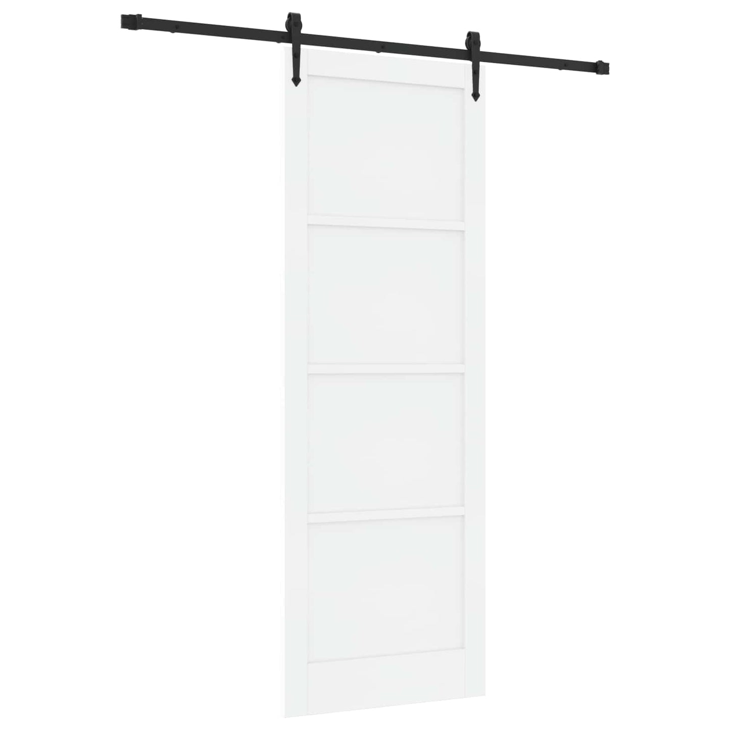 Porta scorrevole ORKDAL Bianco e Nero 83 x 232 cm | homemem39
