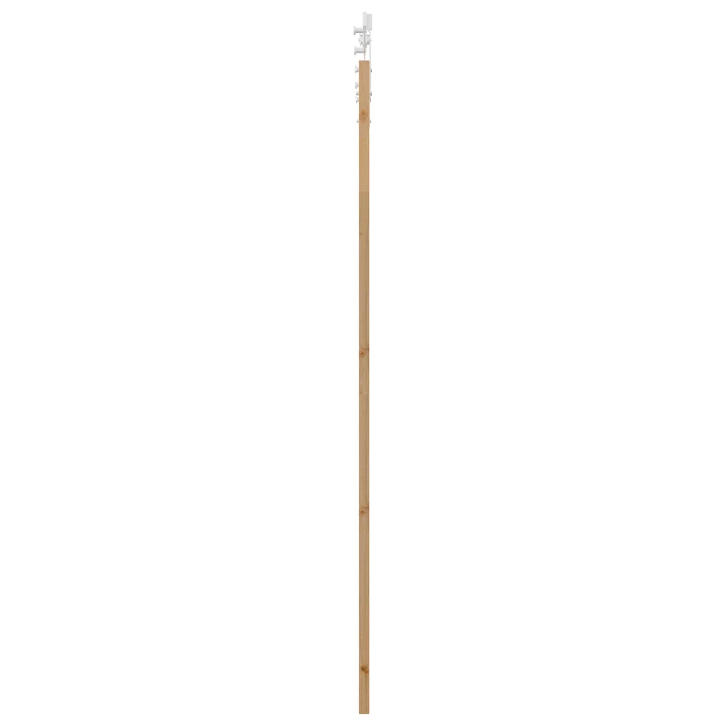 Porta scorrevole ORKDAL Naturale e Bianco 83 x 232 cm | homemem39