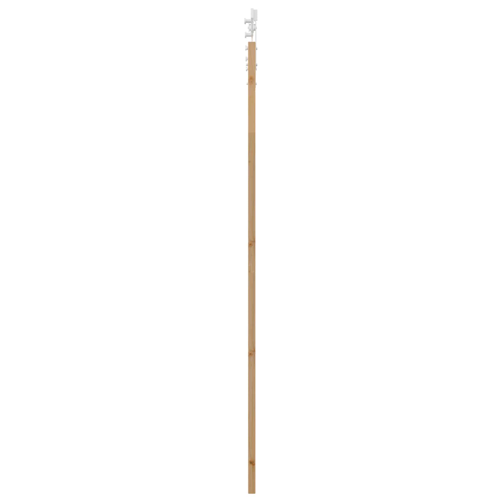 Porta scorrevole ORKDAL Naturale e Bianco 83 x 232 cm | homemem39