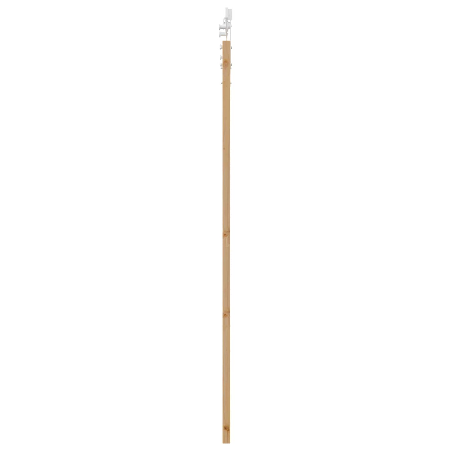 Porta scorrevole ORKDAL Naturale e Bianco 86 x 198,5 cm | homemem39