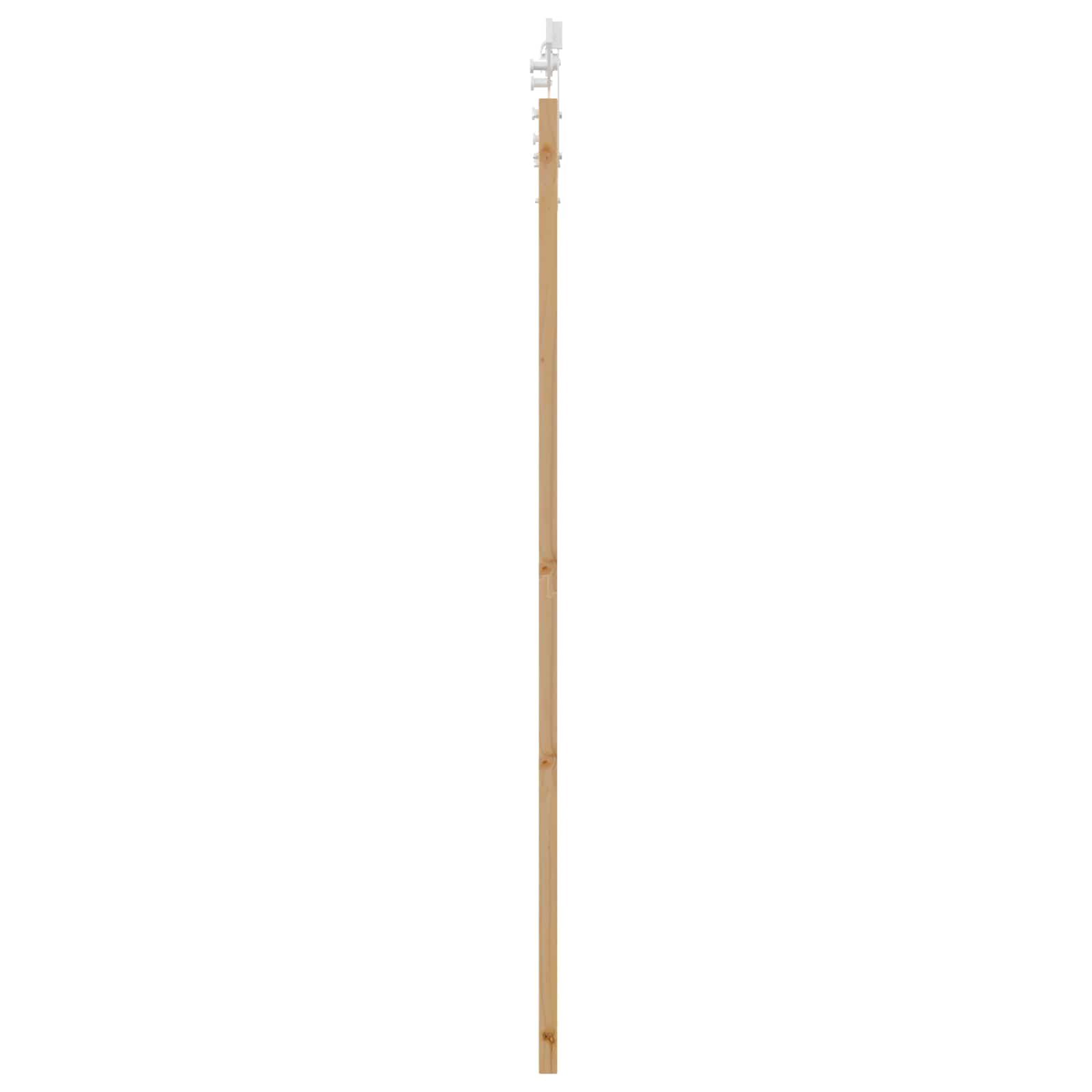 Porta scorrevole ORKDAL Naturale e Bianco 86 x 198,5 cm | homemem39